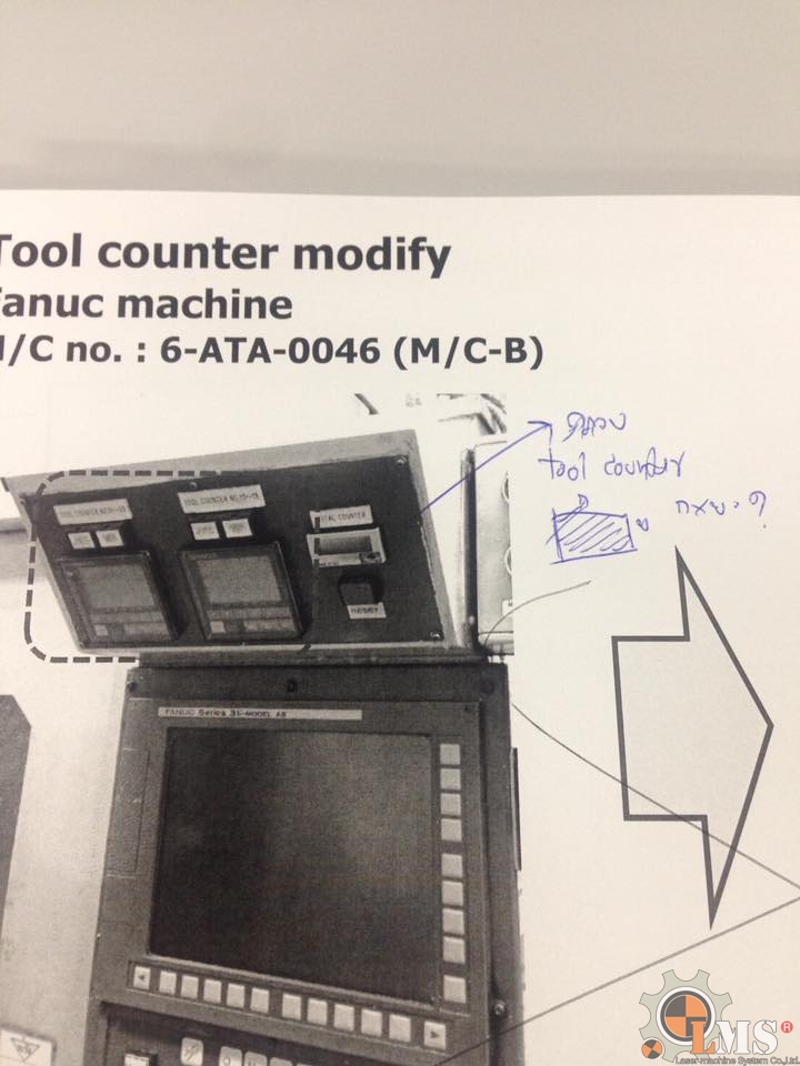 Installing New Touch Screen Tool Counter