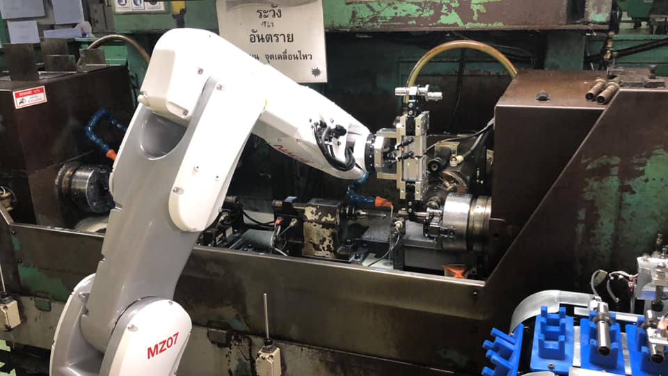 Automation System Design Robot Nachi MZ07